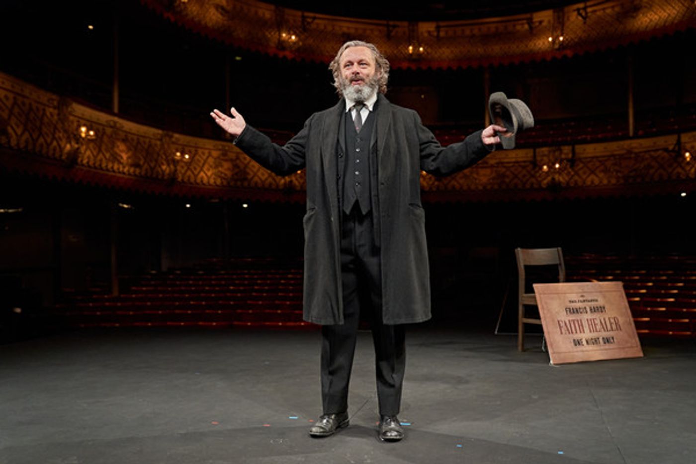 Photo Flash: First Look at Michael Sheen and Indira Varma in FAITH HEALER, as Part of Old Vic: In Camera  Image