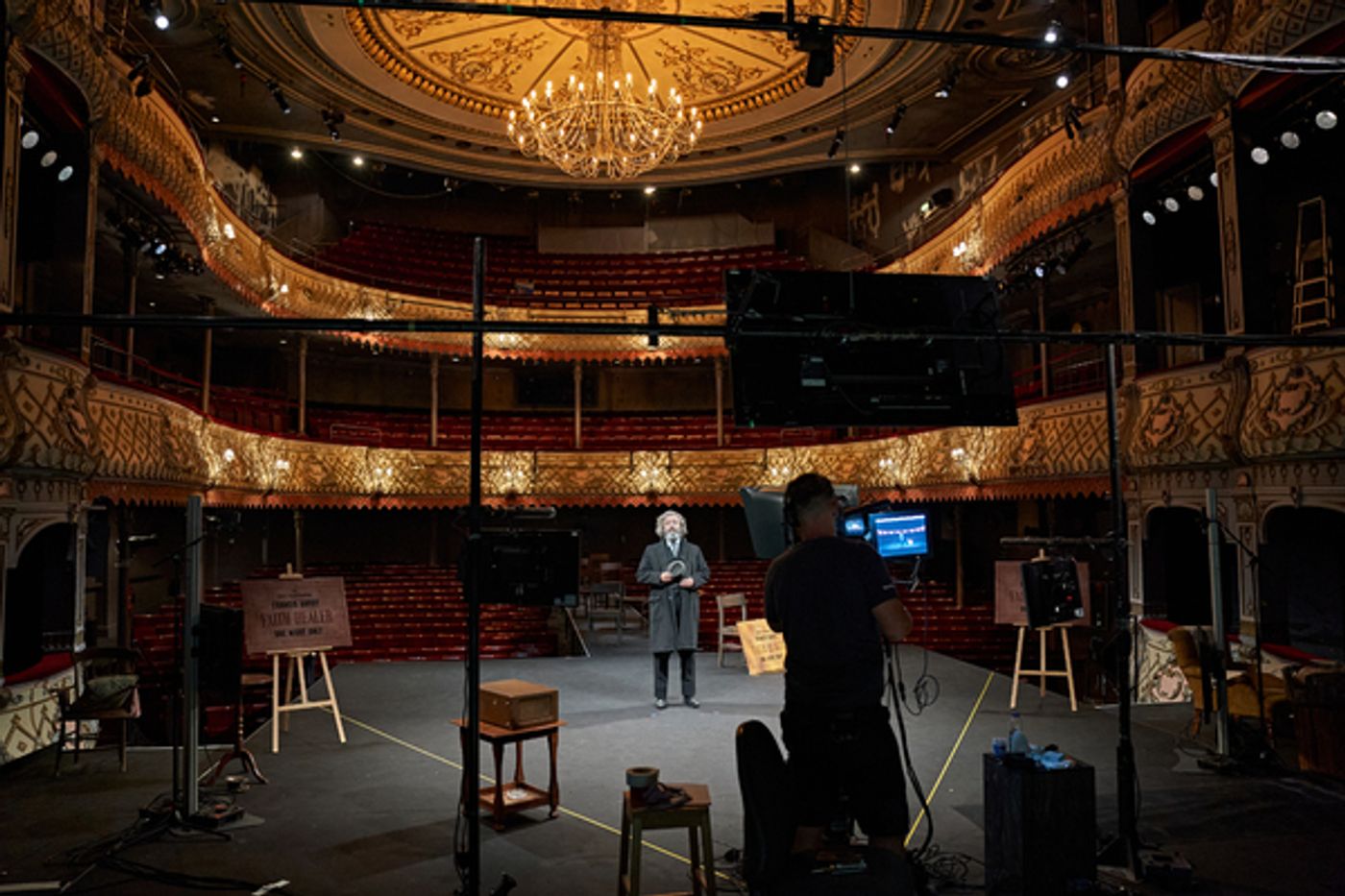 Photo Flash: First Look at Michael Sheen and Indira Varma in FAITH HEALER, as Part of Old Vic: In Camera  Image