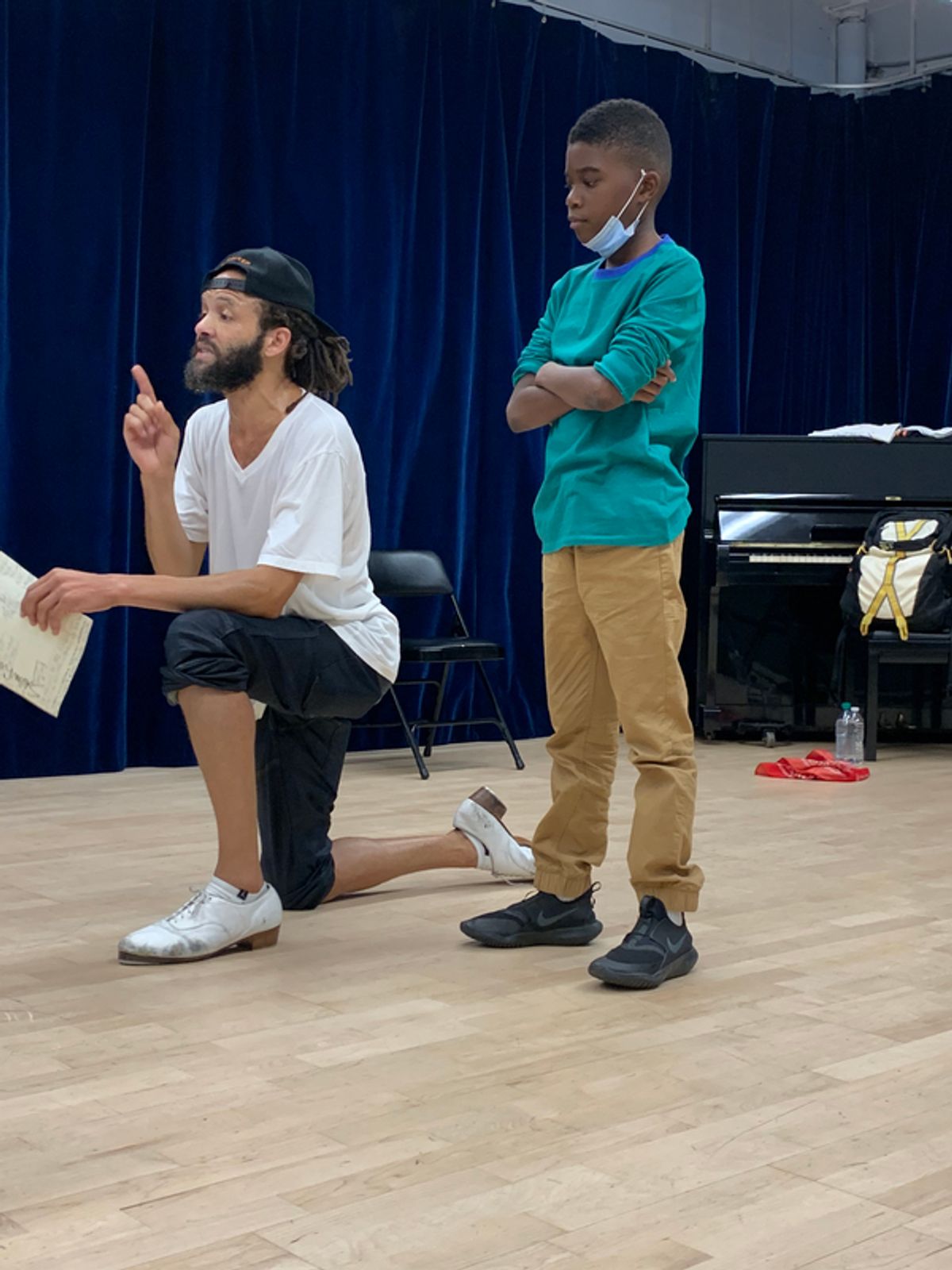 Savion Glover and Ahadu Chase at 