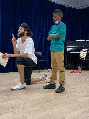 Savion Glover and Ahadu Chase Photo