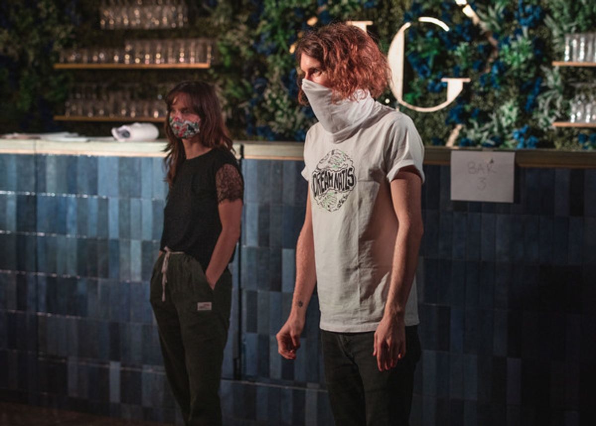 Amie Burns Walker and Alexander Wright at 