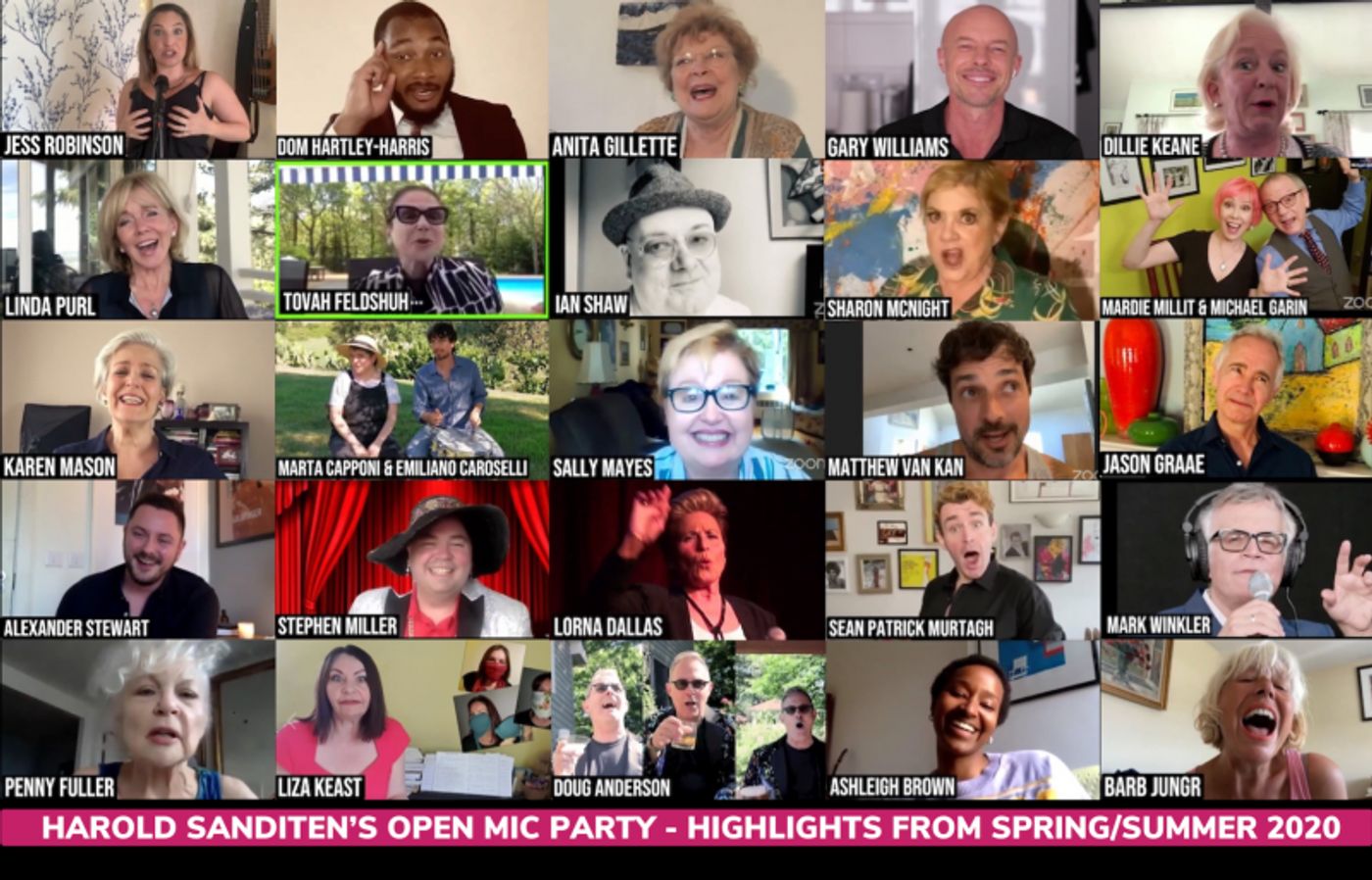 Review: HAROLD SANDITEN'S OPEN MIC PARTY Festively Opens Hearts  Image