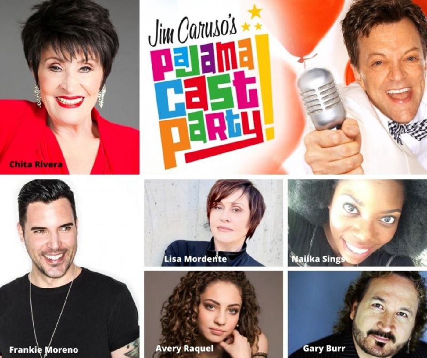 BWW Previews: Chita Rivera and Lisa Lisa Mordente Drop In On JIM CARUSO'S PAJAMA CAST PARTY September 28th  Image