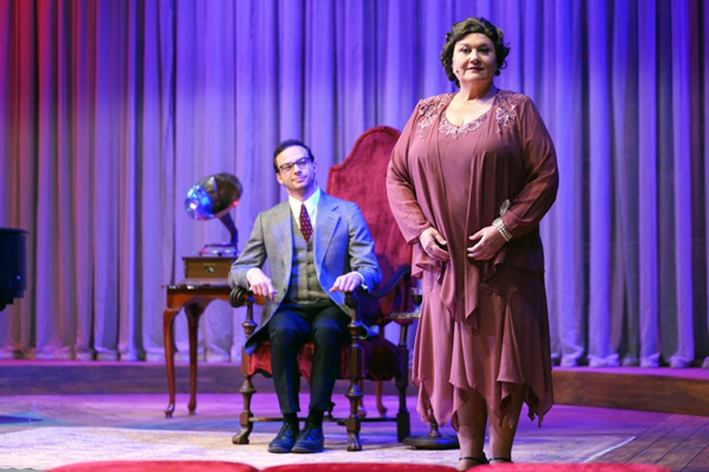 Photo Flash: First Look At Riverside Center's SOUVENIR Starring Andrea Kahane And Carson Eubank  Image