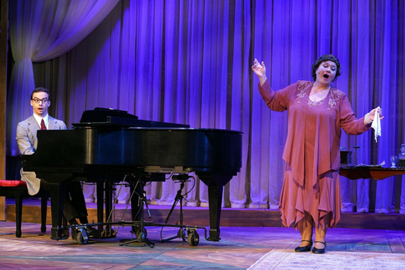 Photo Flash: First Look At Riverside Center's SOUVENIR Starring Andrea Kahane And Carson Eubank  Image