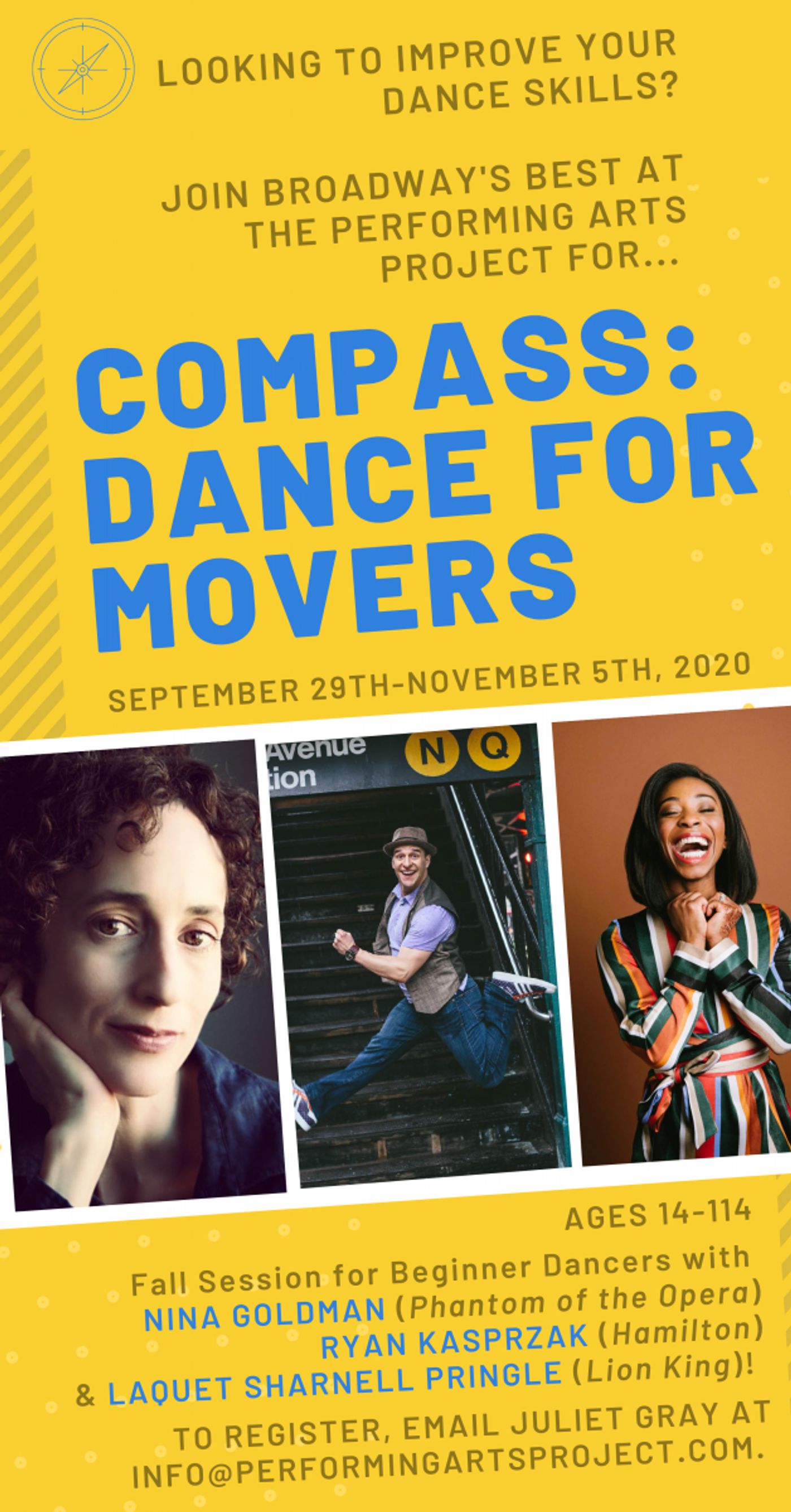 Line: Calling All Actors Who Move!  Image