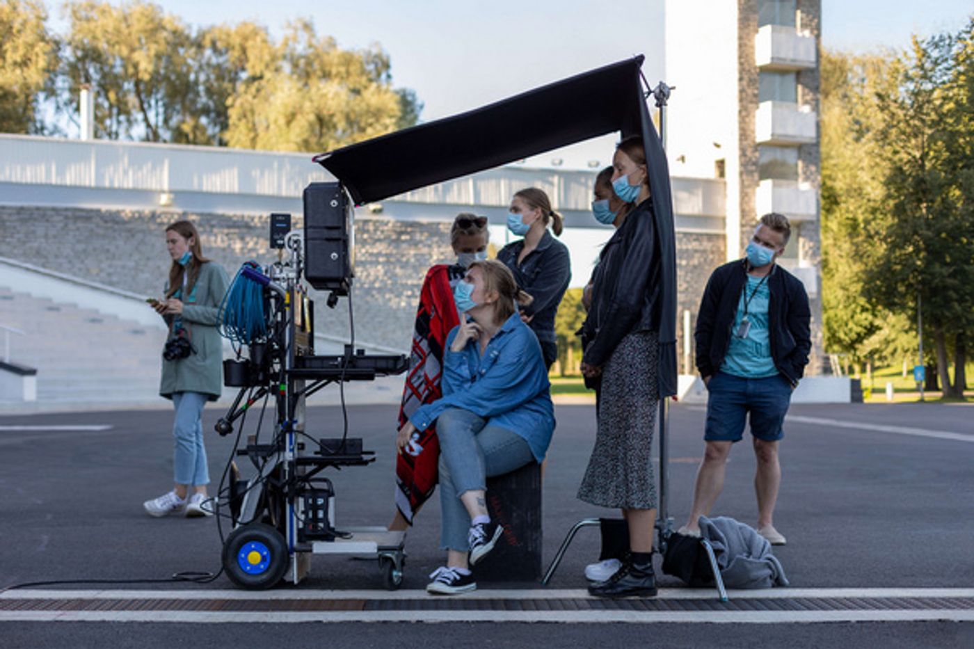 Photo Flash: Behind the Scenes of SINGING REVOLUTION: THE MUSICAL Music Video  Image