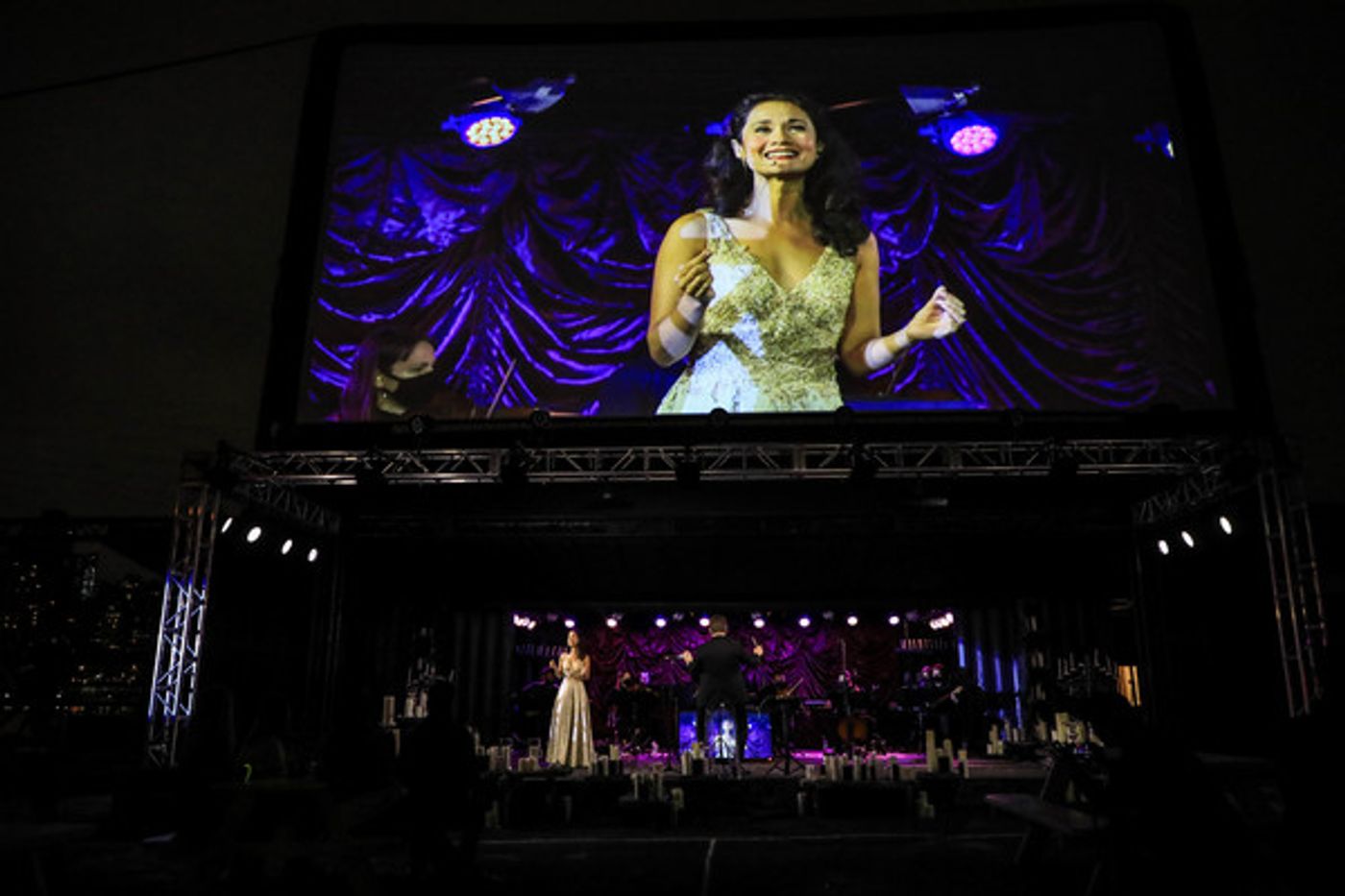 Photo Flash: See Ali Ewoldt, Derrick Davis and More at Opening Night of Radial Park's PHANTOM OF THE OPERA  Image