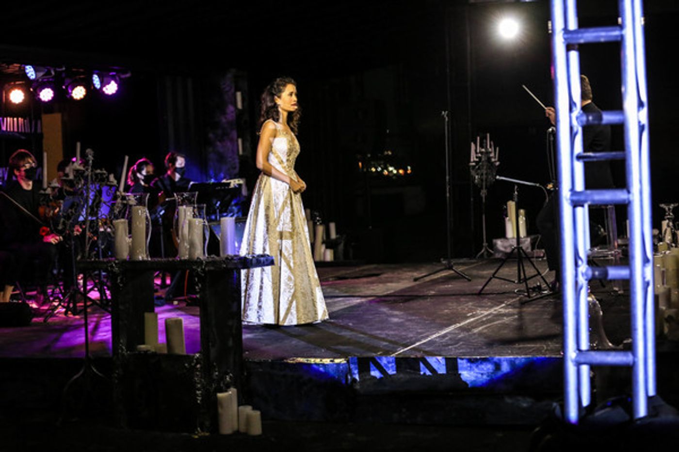 Photo Flash: See Ali Ewoldt, Derrick Davis and More at Opening Night of Radial Park's PHANTOM OF THE OPERA  Image