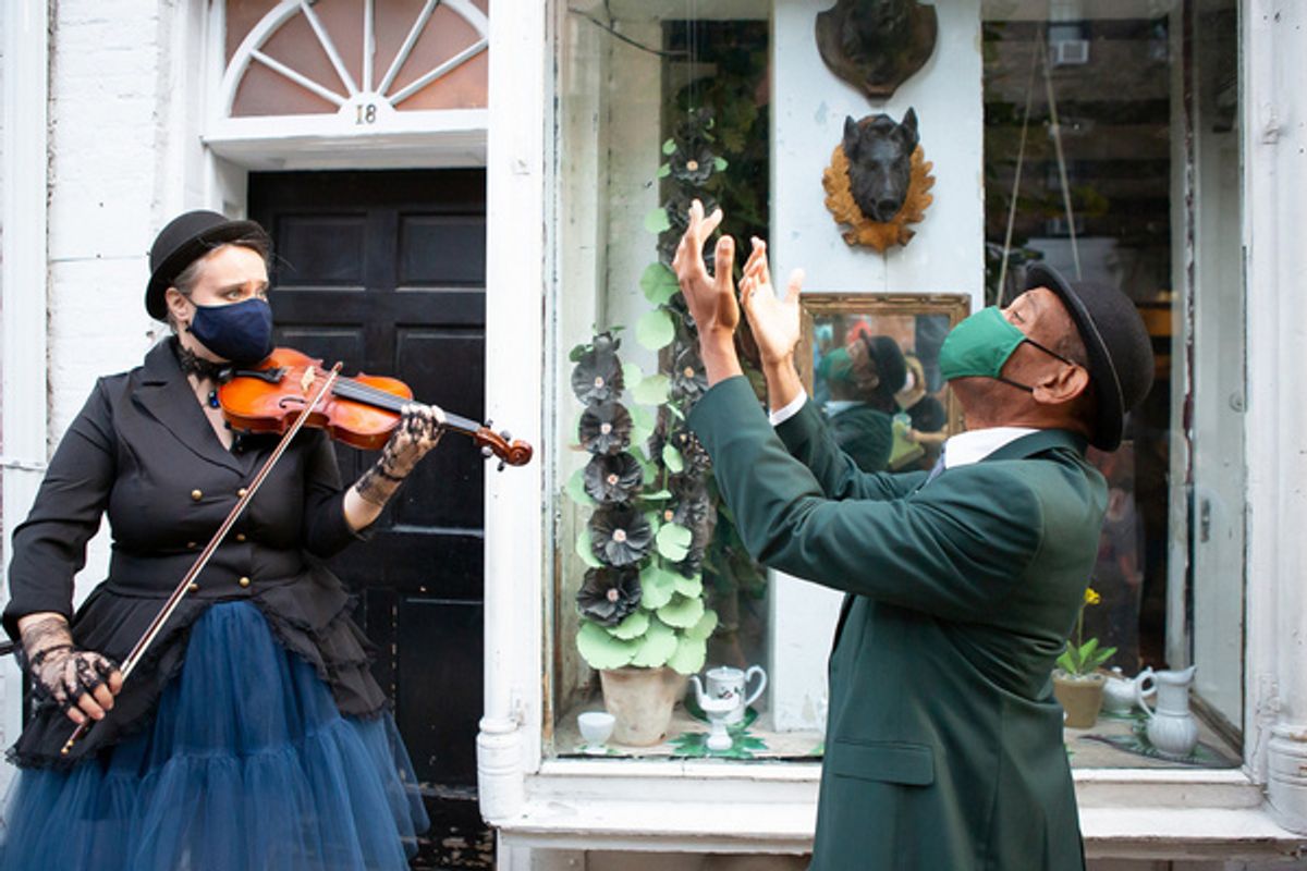 Maryia Vasileuskaya & Royston Scott at 