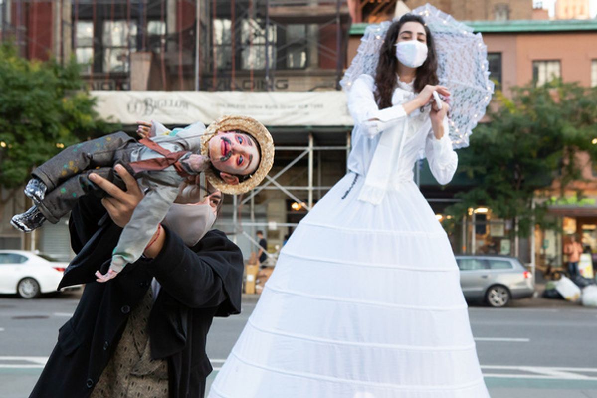 Megan Khaziran & Persephone Squires (with puppet by James Ortiz) at 