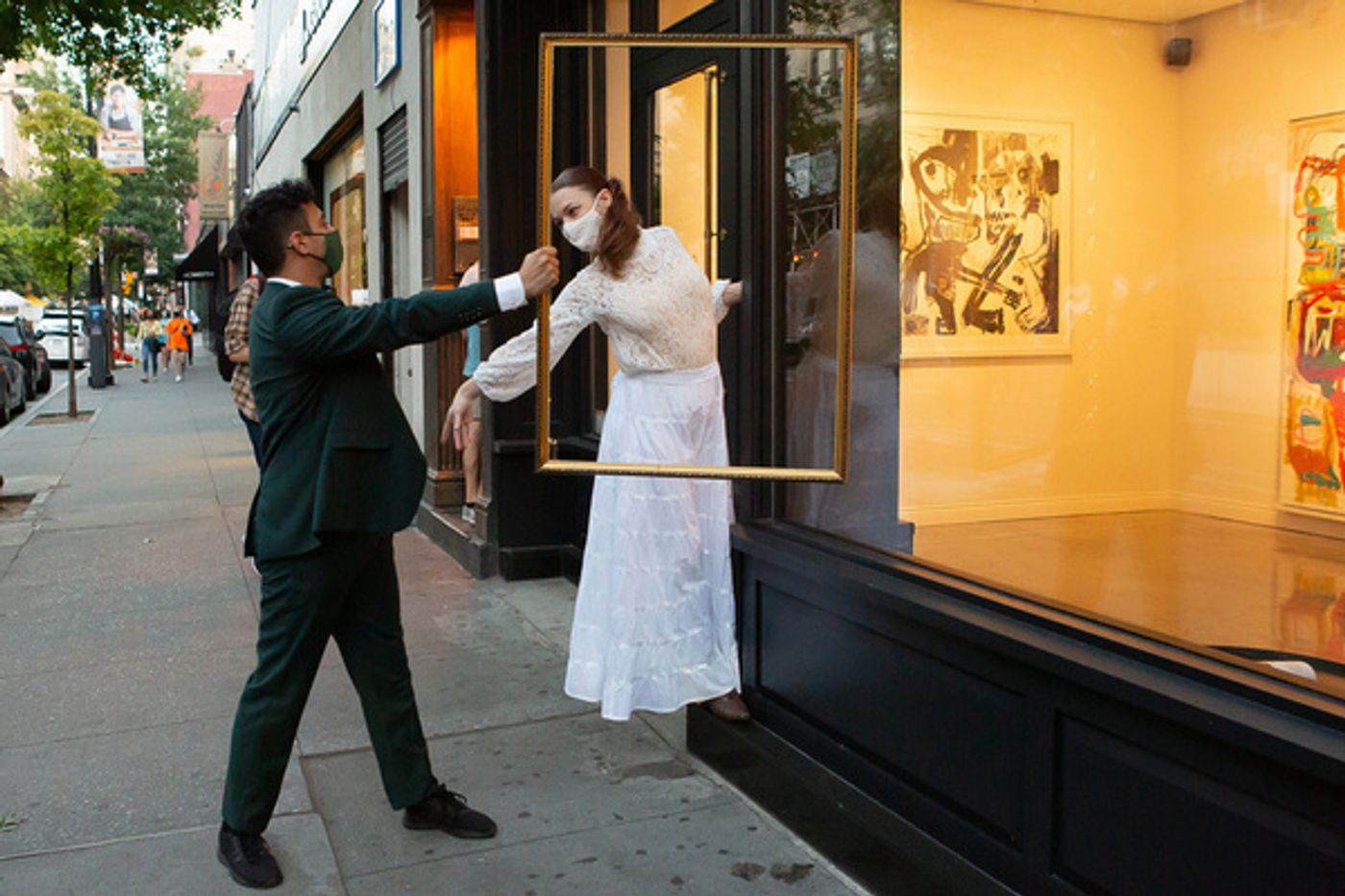 Photo Flash: VOYEUR: THE WINDOWS OF TOULOUSE-LAUTREC Takes Over The Streets Of The West Village  Image