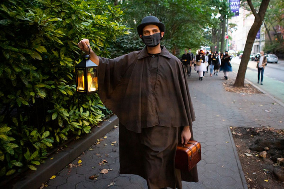 Nathan Carter at VOYEUR: THE WINDOWS OF TOULOUSE-LAUTREC Takes Over The Streets Of The West Village