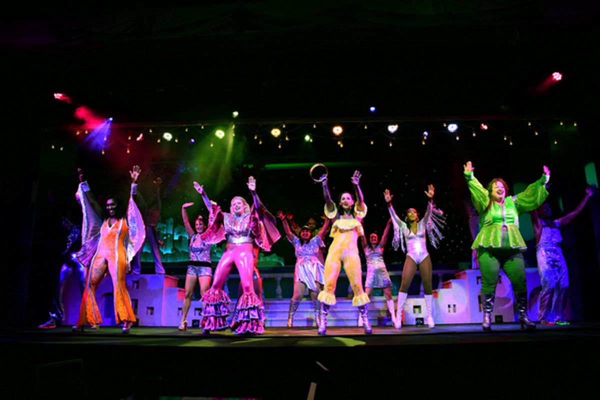 The Cast of MAMMA MIA! at MAMMA MIA! Opens At Broadway Palm!