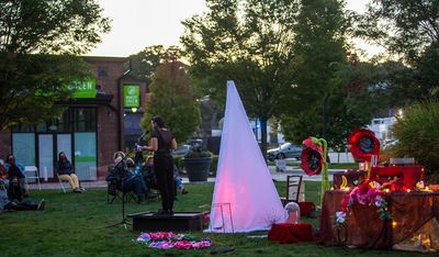 Audiences at FIRE FLOWERS AND A TIME MACHINE // FLORAS DE FUEGO Y UNA MAQUINA DEL TIE Photo