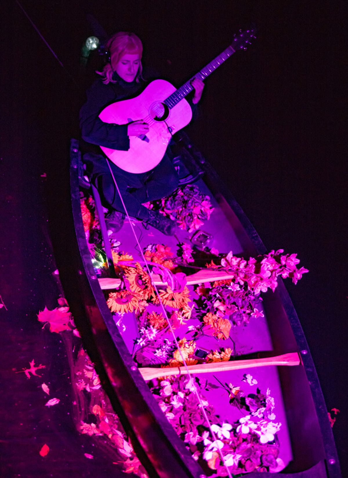 Roz Raskin in FIRE FLOWERS AND A TIME MACHINE // FLORAS DE FUEGO Y UNA MAQUINA DEL TIEMPO; photo by Erin X. Smithers. at First Look At FIRE FLOWERS AND A TIME MACHINE