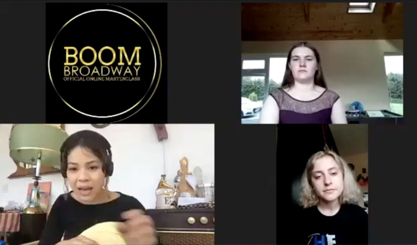 Broadway Artists are Educating Tomorrow's Stars and Creators Through BOOM — Broadway Official Online Masterclass Broadway Artists are Educating Tomorrow's Stars and Creators Through BOOM — Broadway Official Online Masterclass Image