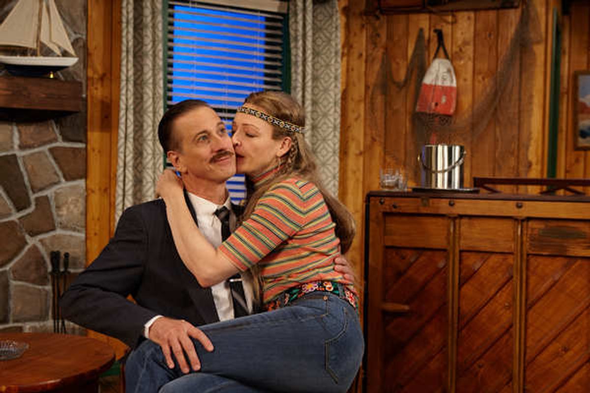 Bruce Turk, Katie MacNichol at 