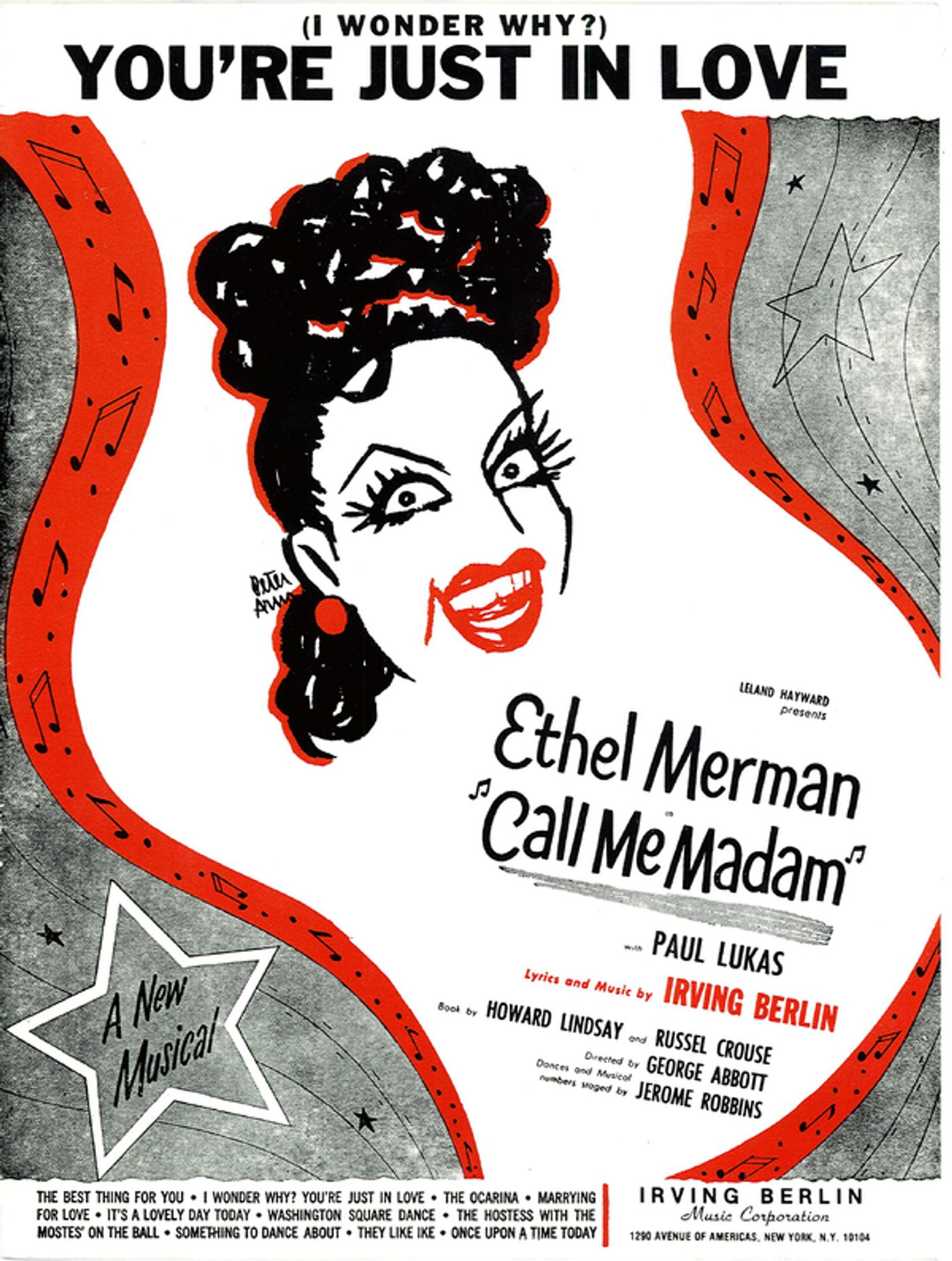 Photo Flash: Celebrate the 70th Anniversary of the Opening of Irving Berlin's CALL ME MADAM on Broadway  Image