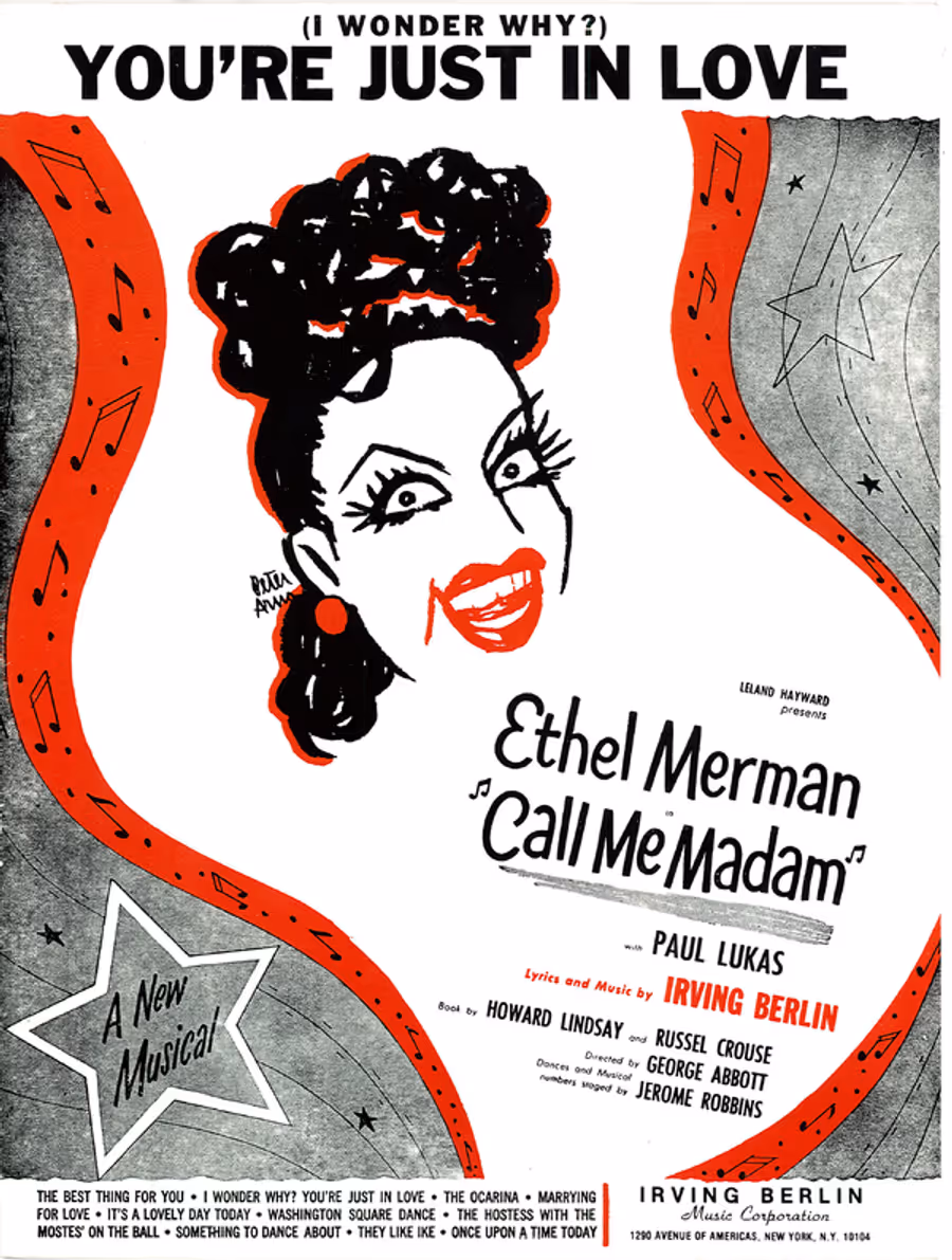 Photo Flash: Celebrate the 70th Anniversary of the Opening of Irving Berlin's CALL ME MADAM on Broadway Image