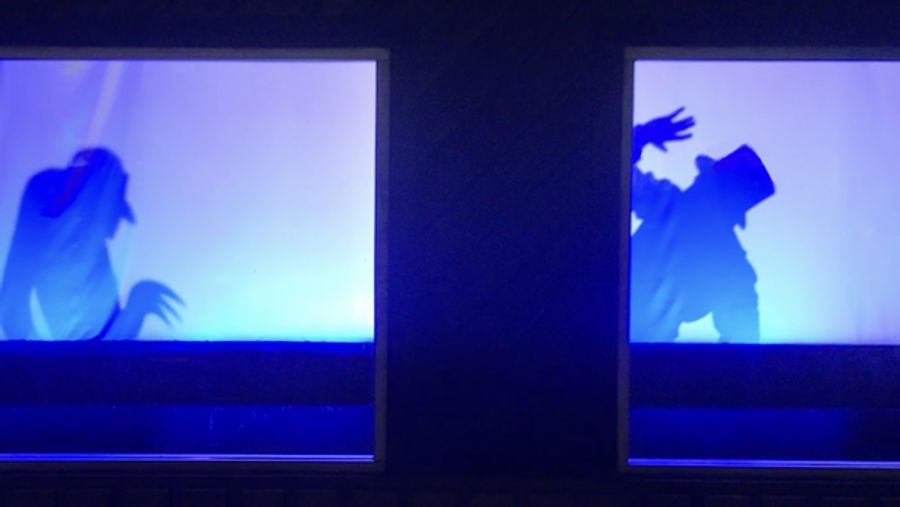 Photo Flash: Peer Through The Windows At Open Book Theatre For Spooky Stories In HAUNTED Image