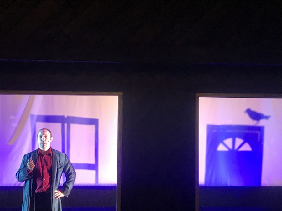 Photo Flash: Peer Through The Windows At Open Book Theatre For Spooky Stories In HAUNTED Image