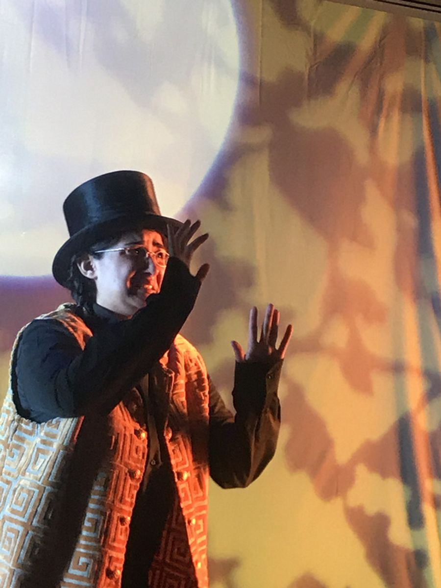 Photo Flash: Peer Through The Windows At Open Book Theatre For Spooky Stories In HAUNTED Image