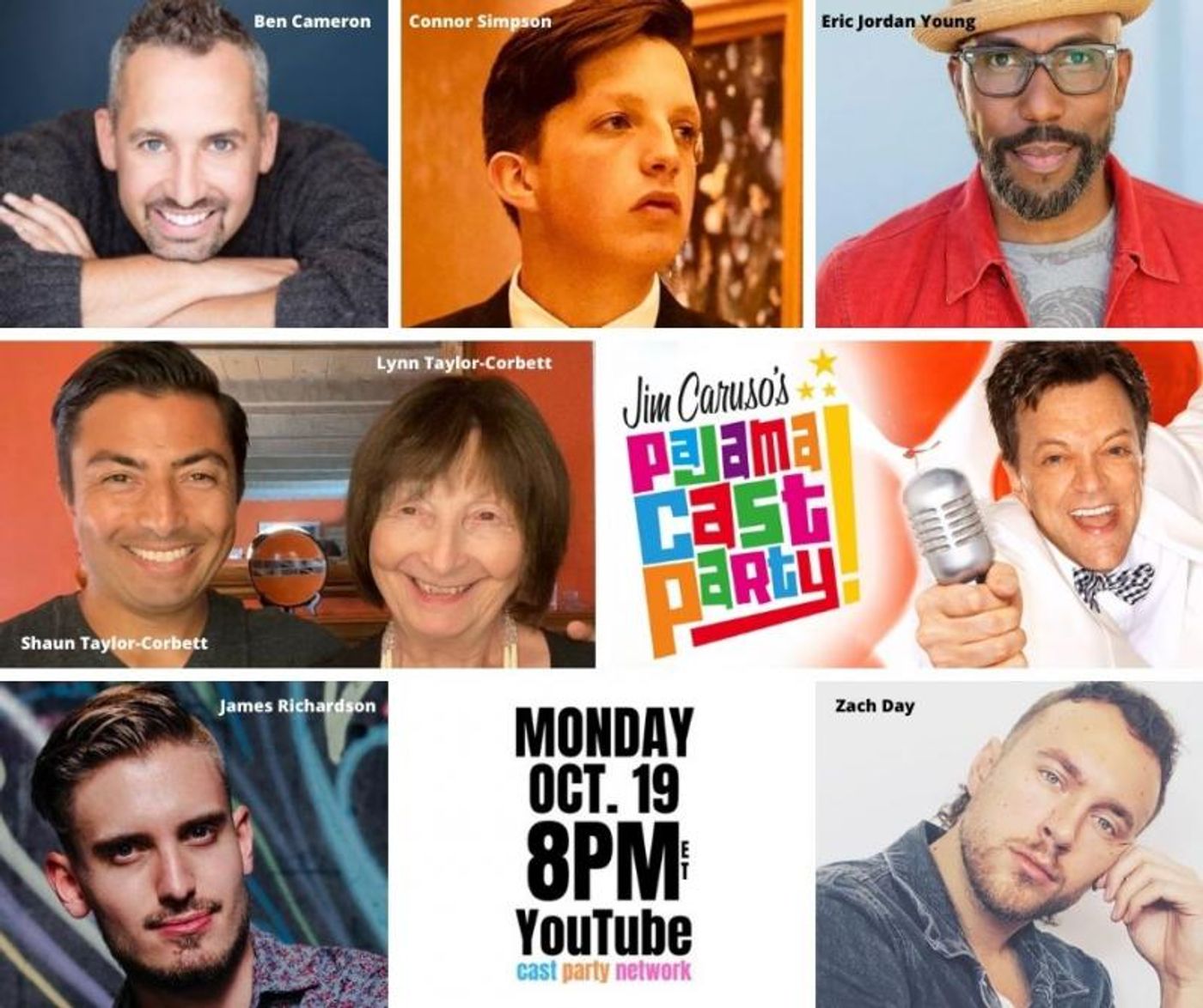 BWW Previews: October 19th JIM CARUSO'S PAJAMA CAST PARTY Overflowing With Guests  Image