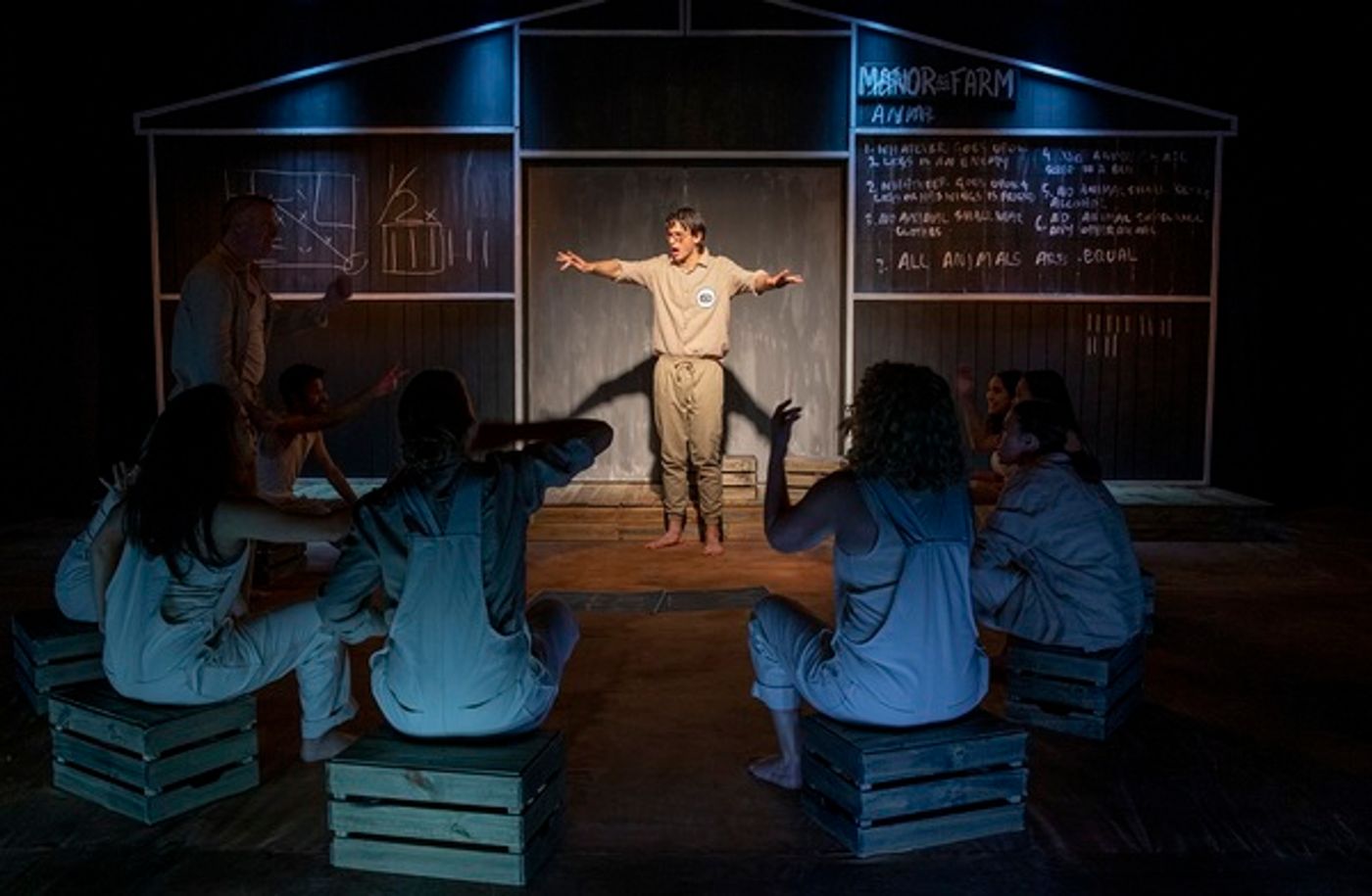 Photo Flash: First Look at New Theatre's ANIMAL FARM Photo Flash: First Look at New Theatre's ANIMAL FARM Image