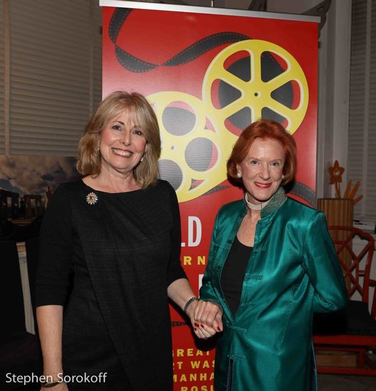 Regina GIl & Edwina Sandys at 