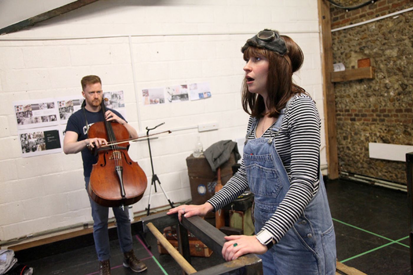 Photo Flash: First Look at LONE FLYER – THE LAST FLIGHT OF AMY JOHNSON at the Watermill Theatre Photo Flash: First Look at LONE FLYER – THE LAST FLIGHT OF AMY JOHNSON at the Watermill Theatre Image