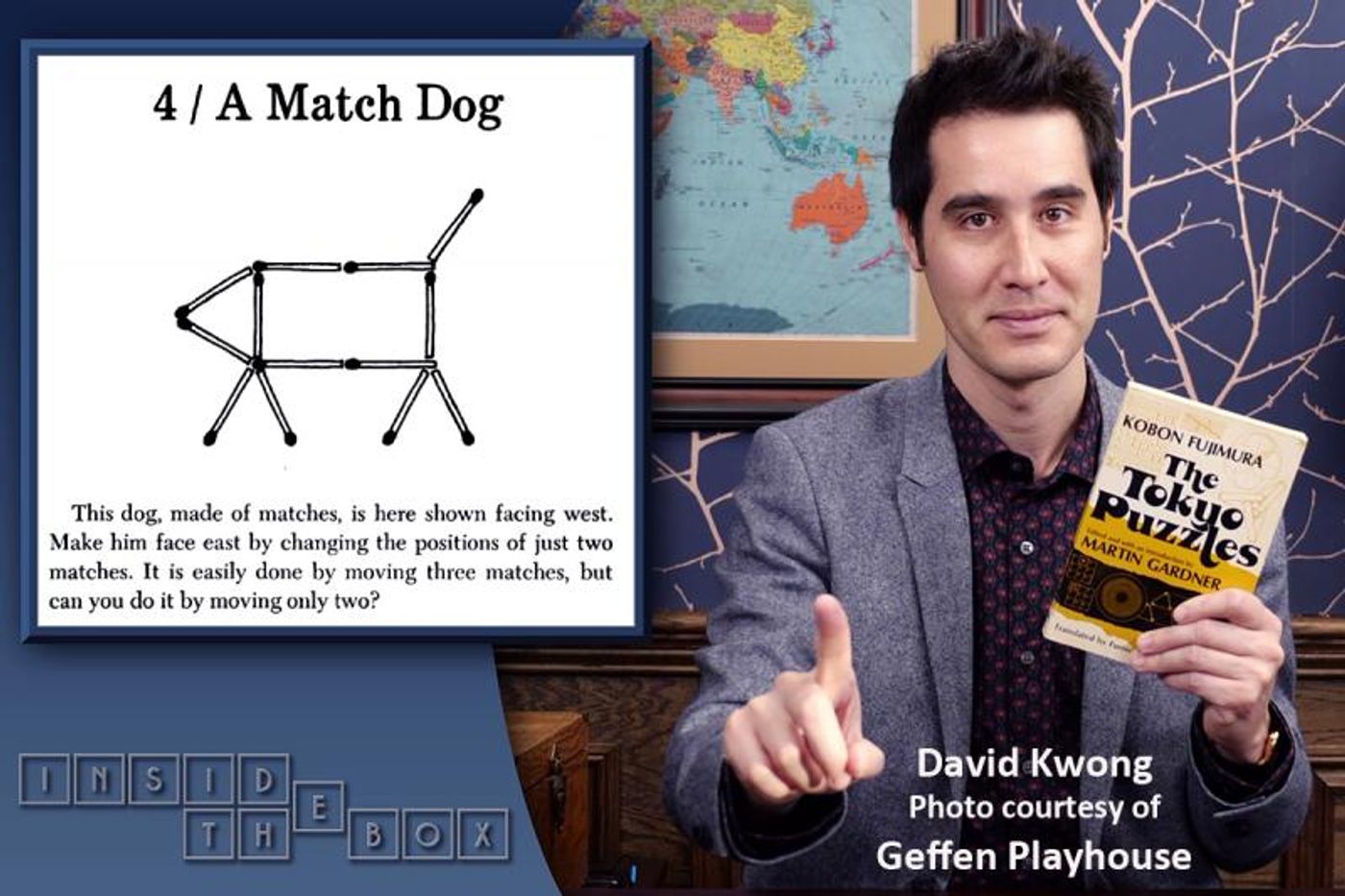 Interview: Puzzle Master/Magician David Kwong Puzzlingly Mystifies INSIDE THE BOX  Image