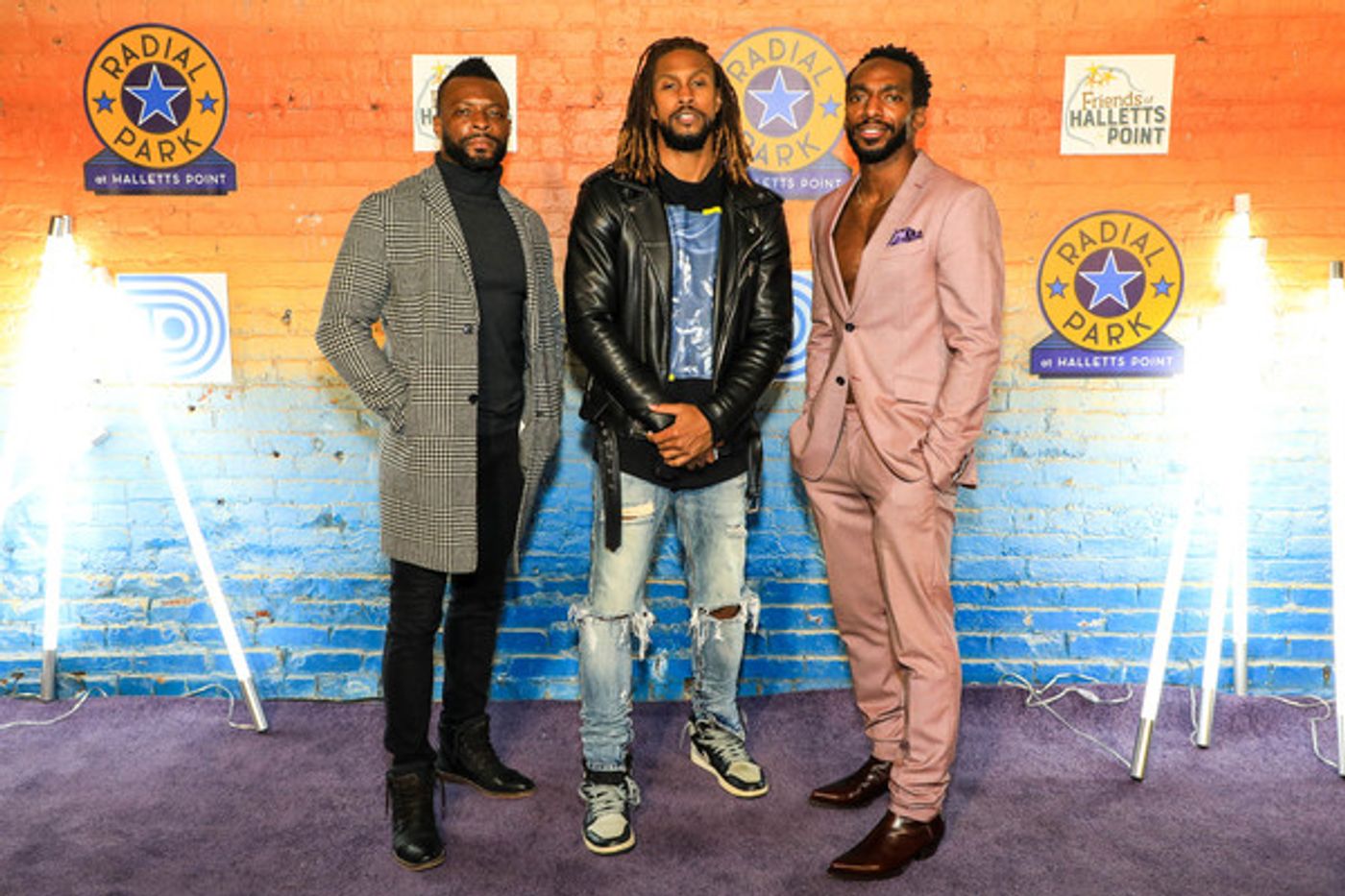 Photo Flash: See Aaron Marcellus, Nick Rashad Burroughs and More at the Opening of Radial Park's PURPLE RAIN  Image