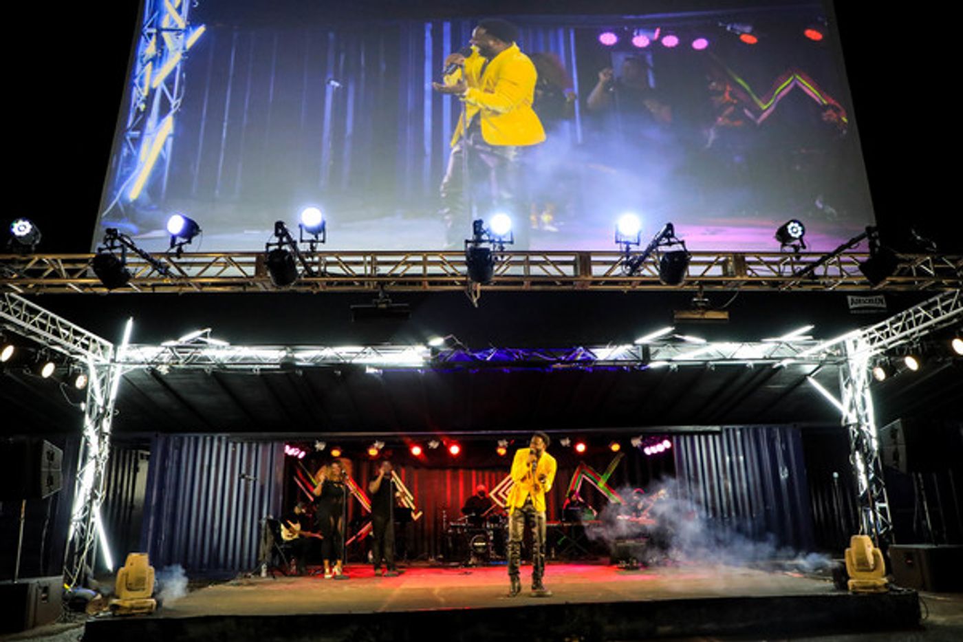 Photo Flash: See Aaron Marcellus, Nick Rashad Burroughs and More at the Opening of Radial Park's PURPLE RAIN  Image