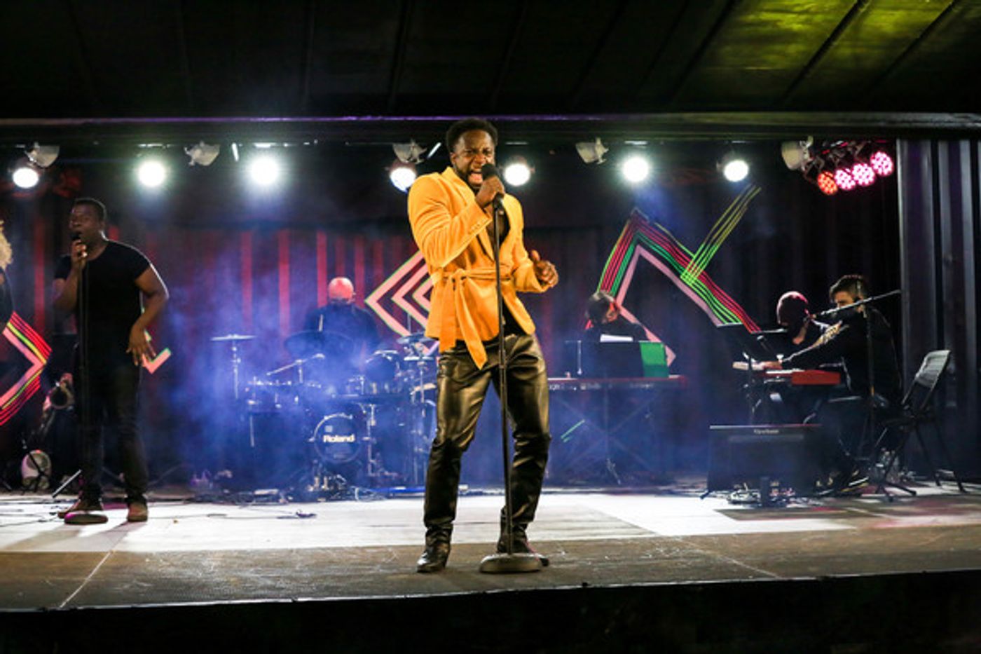 Photo Flash: See Aaron Marcellus, Nick Rashad Burroughs and More at the Opening of Radial Park's PURPLE RAIN  Image