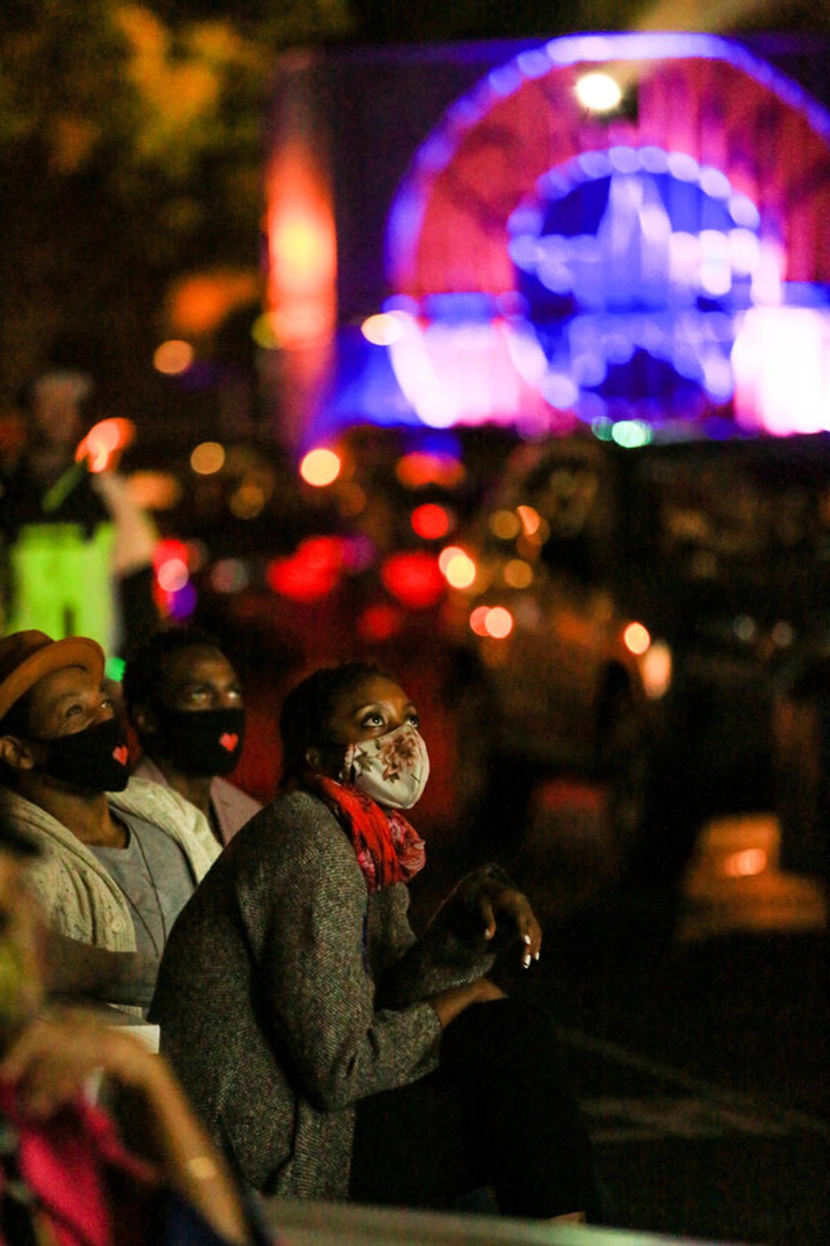 Condola Rashad, Derrick Baskin, Daniel J. Watts at 