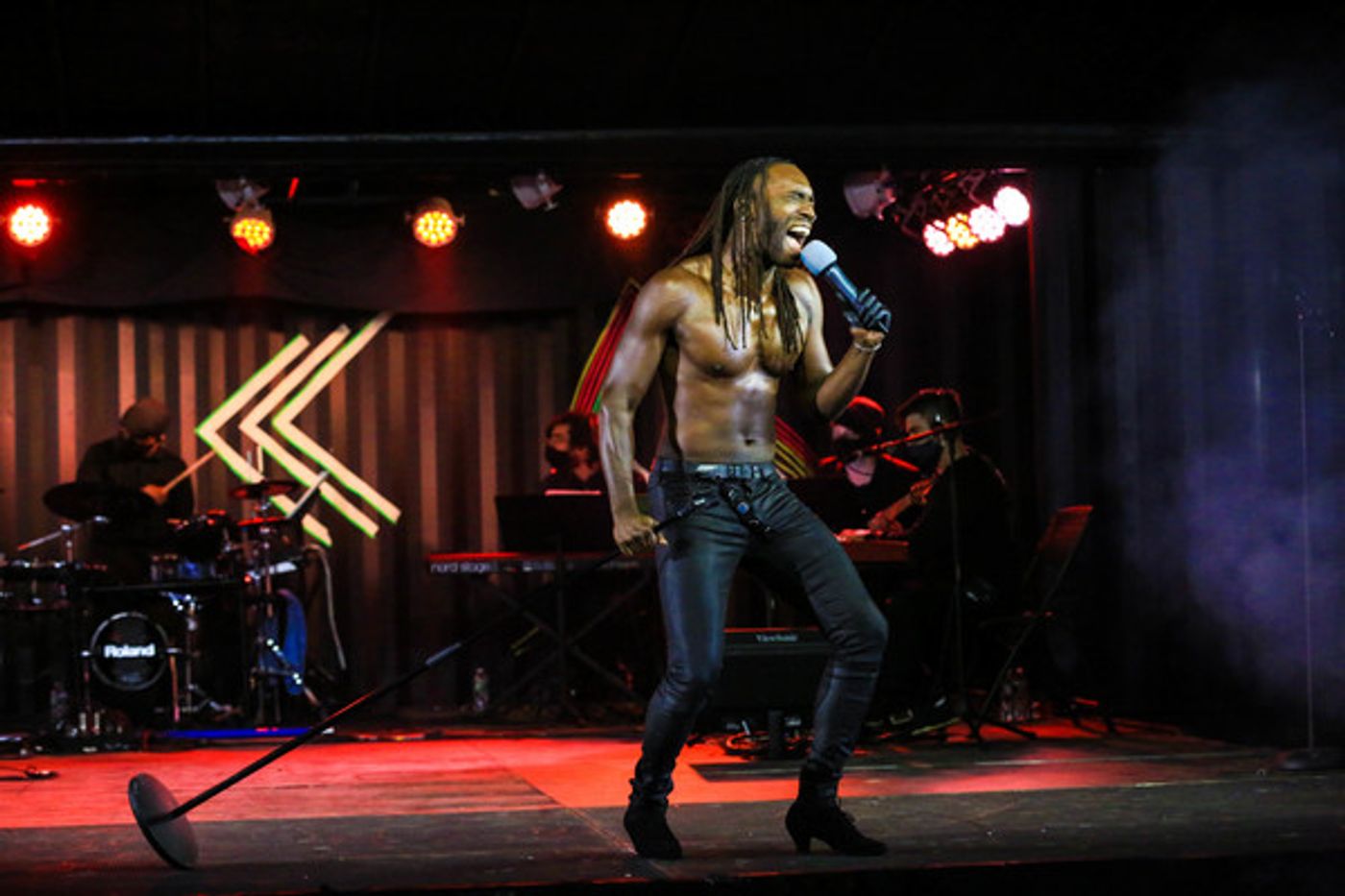 Photo Flash: See Aaron Marcellus, Nick Rashad Burroughs and More at the Opening of Radial Park's PURPLE RAIN  Image