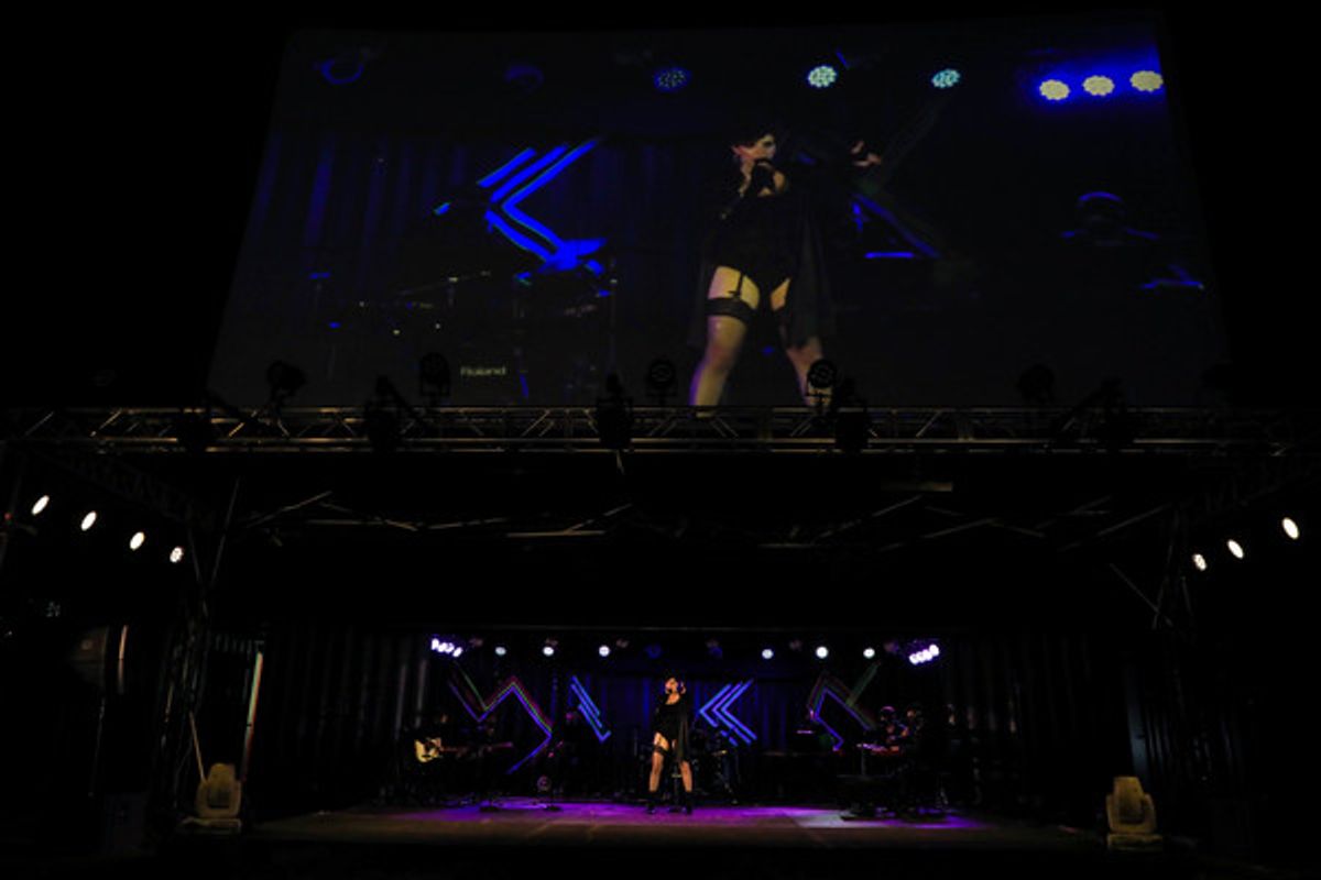 Chevonne Ricc at See Aaron Marcellus, Nick Rashad Burroughs and More at the Opening of Radial Park's PURPLE RAIN