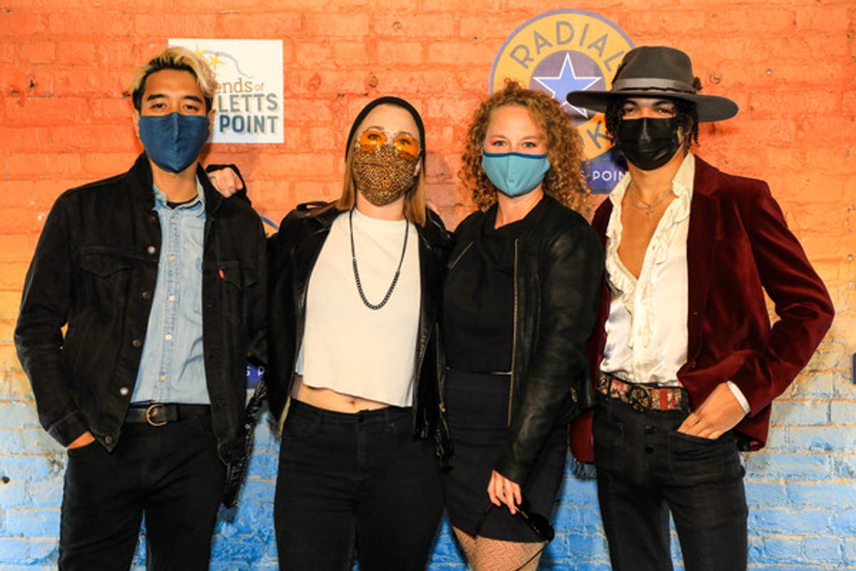 Alton Alburo, Liz Sharpe, Caroline Neff, Noel Anthony Martinez at 