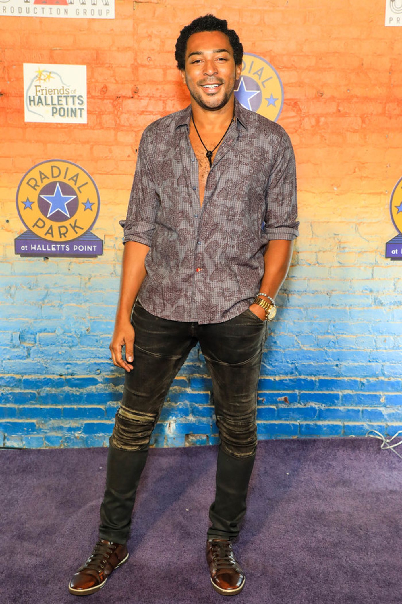 Photo Flash: See Aaron Marcellus, Nick Rashad Burroughs and More at the Opening of Radial Park's PURPLE RAIN  Image