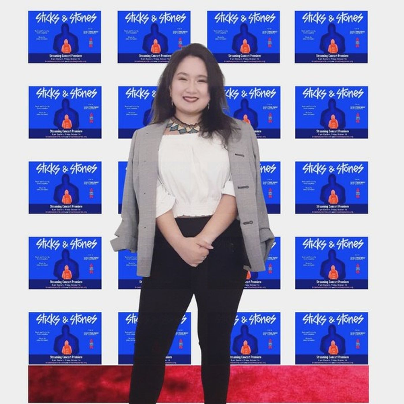 Photo Flash: STICKS & STONES Cast Members Walk the Virtual Red Carpet  Image