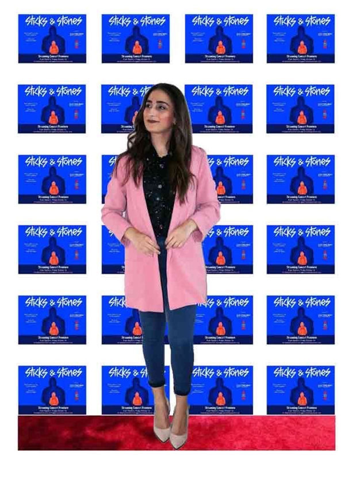 Arianna Cervo at STICKS & STONES Cast Members Walk the Virtual Red Carpet