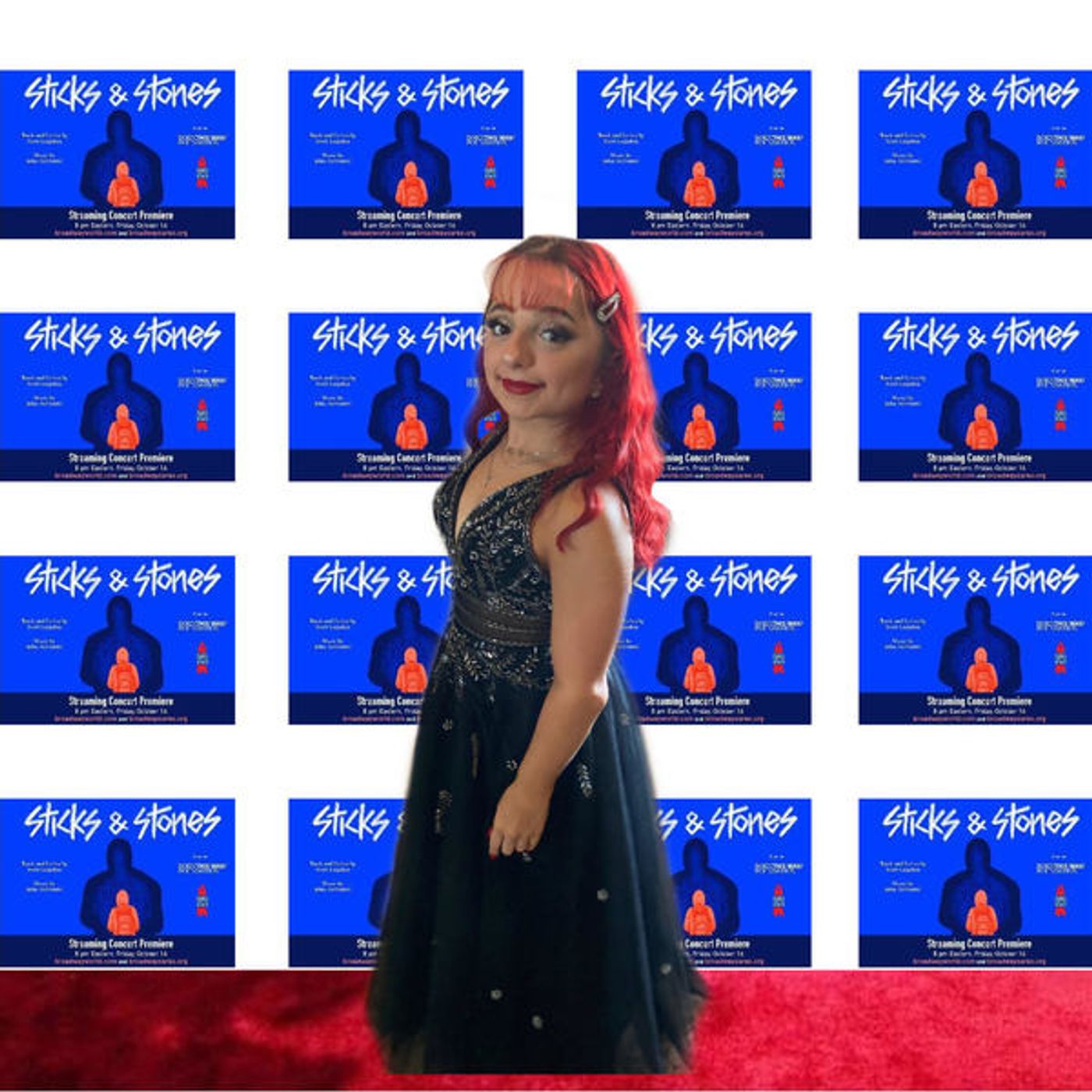 Photo Flash: STICKS & STONES Cast Members Walk the Virtual Red Carpet  Image