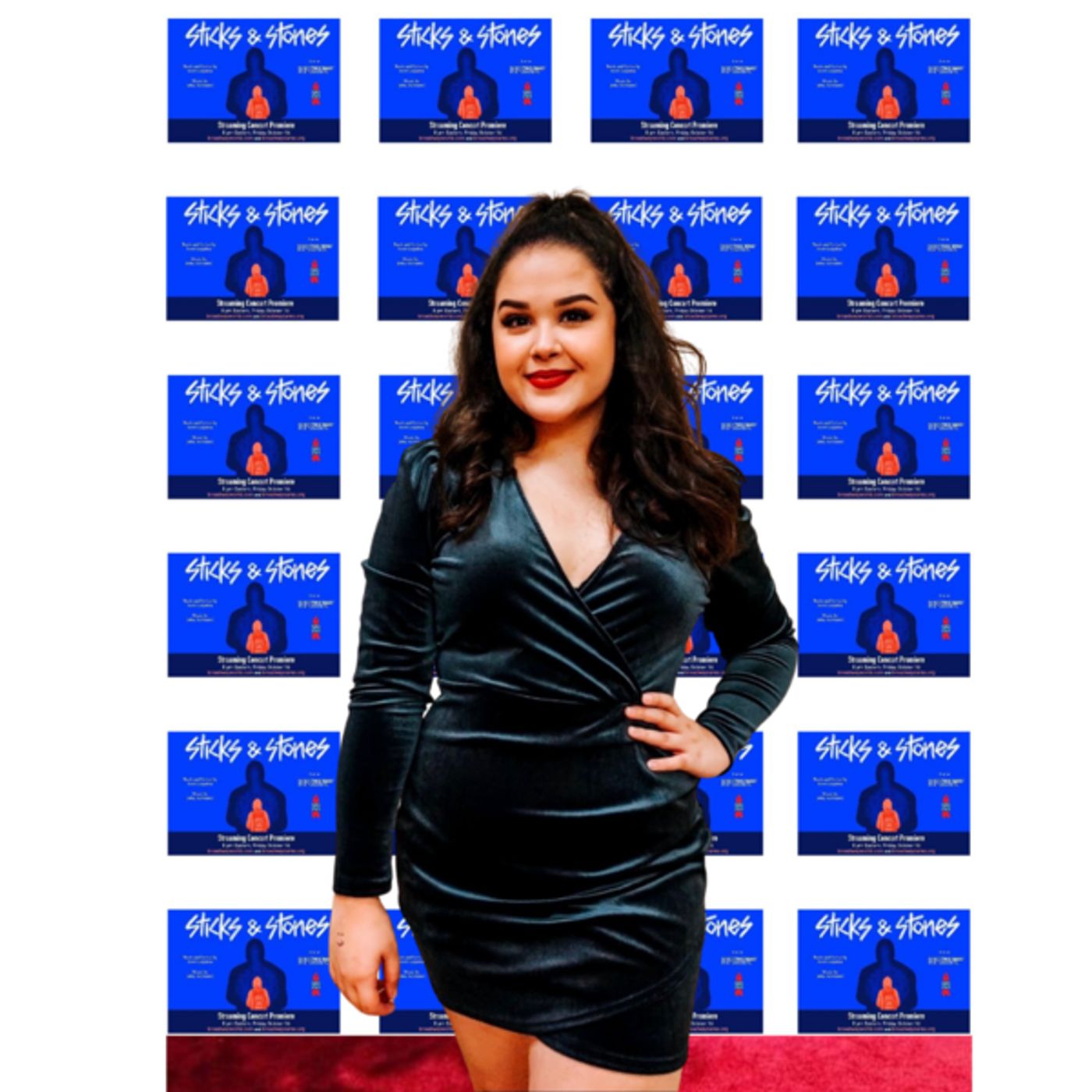 Photo Flash: STICKS & STONES Cast Members Walk the Virtual Red Carpet  Image