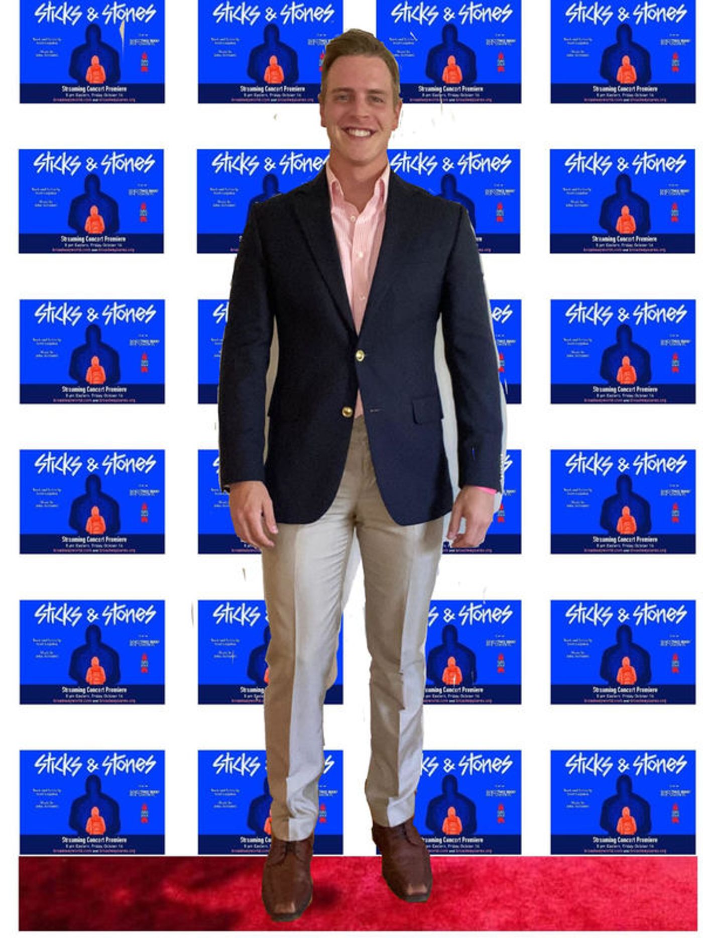 Photo Flash: STICKS & STONES Cast Members Walk the Virtual Red Carpet  Image