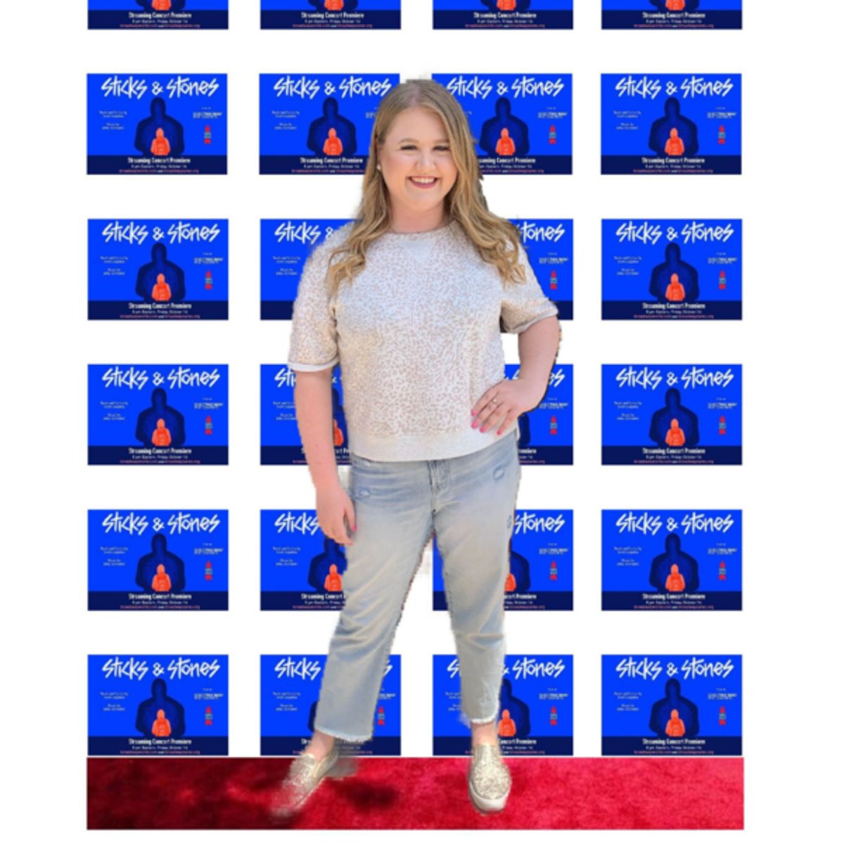 Madison Eckerson at STICKS & STONES Cast Members Walk the Virtual Red Carpet