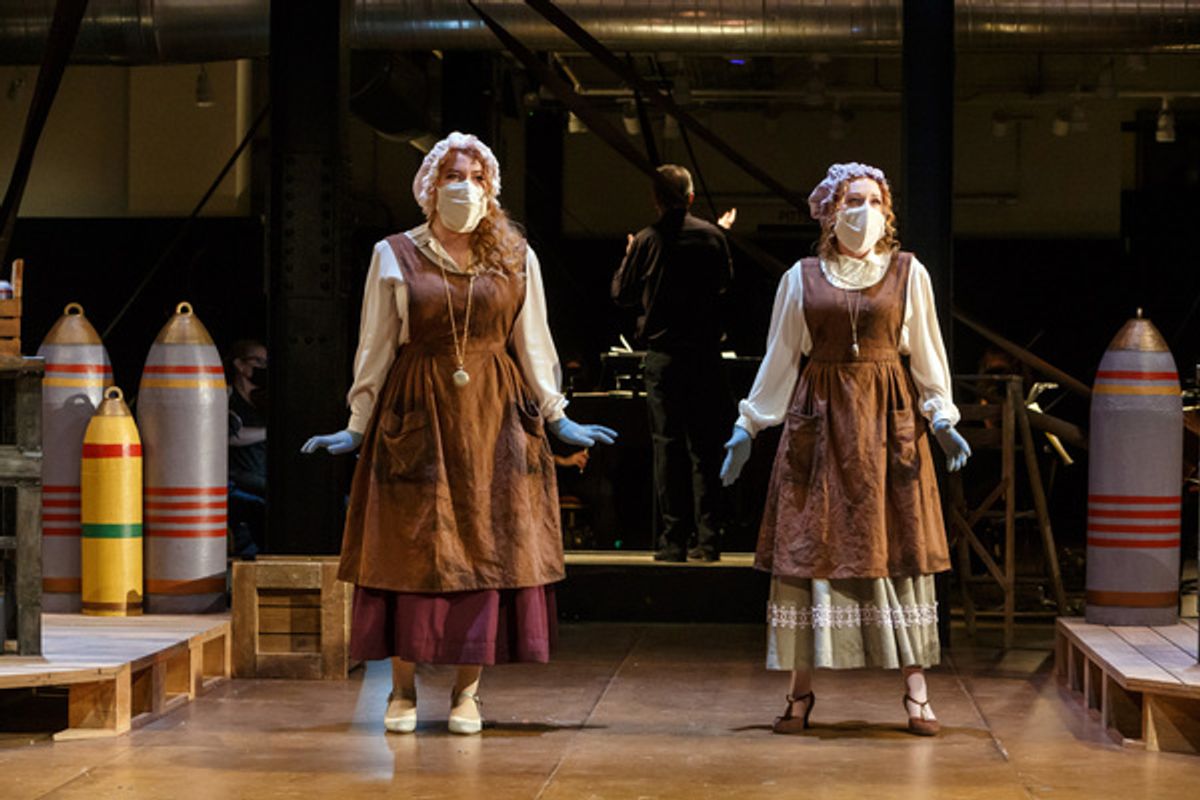Maire Therese Carmack and Madeline Ehlinger at Pittsburgh Opera Presents Live Indoor Performances of COSI FAN TUTTE