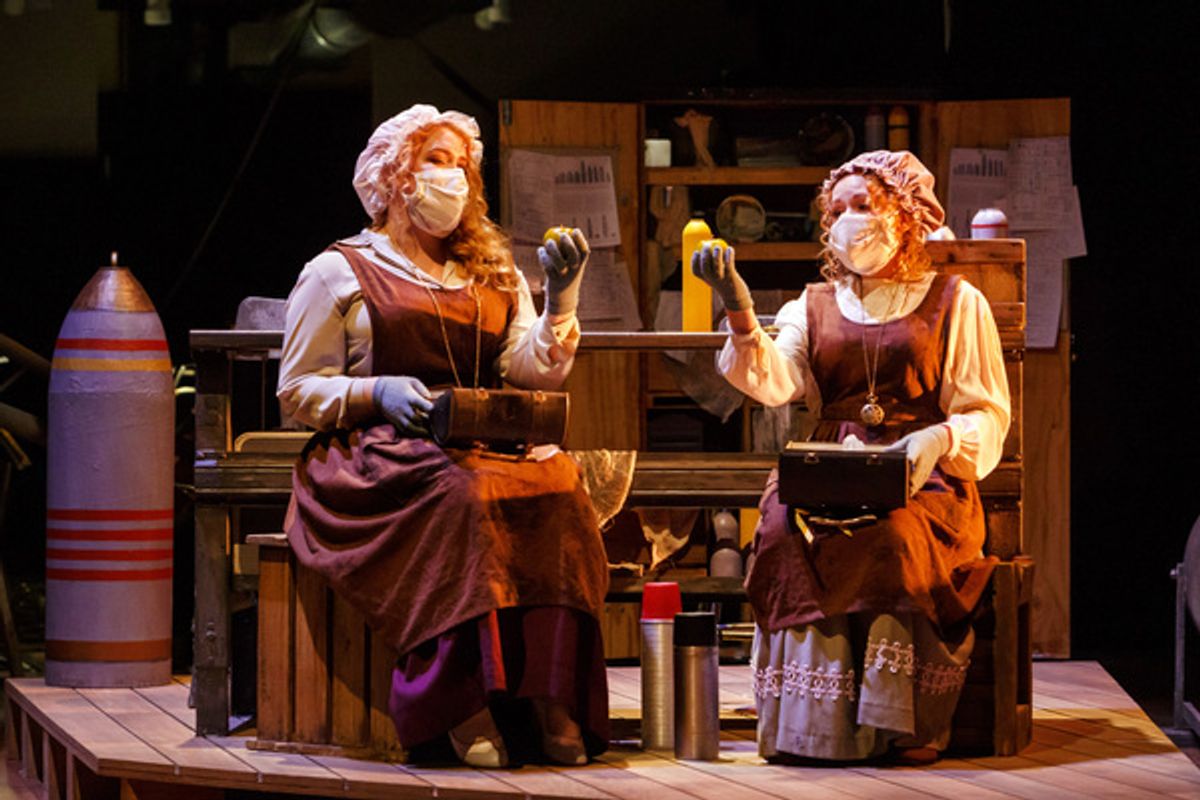 Maire Therese Carmack and Madeline Ehlinger at Pittsburgh Opera Presents Live Indoor Performances of COSI FAN TUTTE