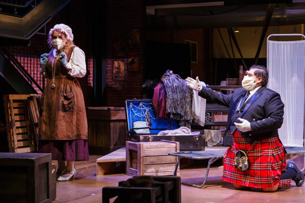 Maire Therese Carmack and  Angel Romero at Pittsburgh Opera Presents Live Indoor Performances of COSI FAN TUTTE