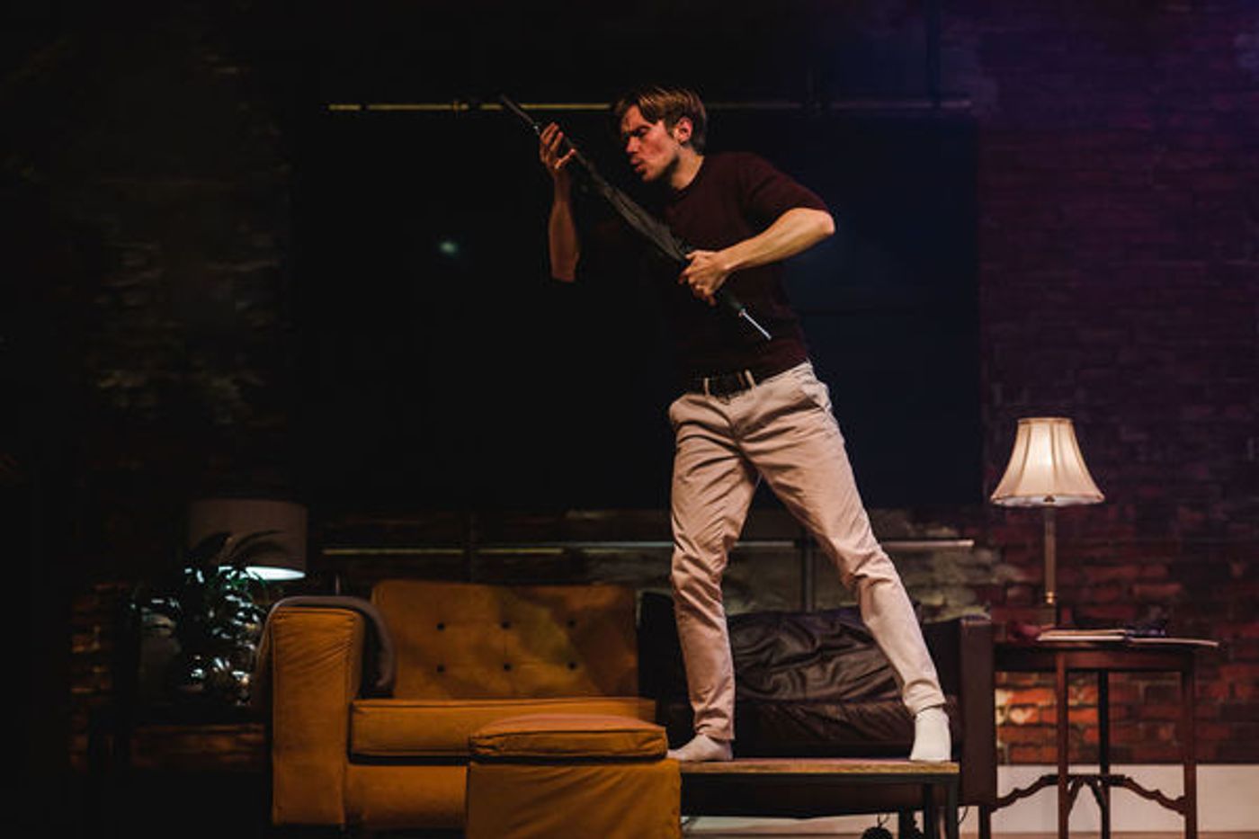 Photo Flash: First Look at Rob Houchen and Celinde Schoenmaker in MARRY ME A LITTLE  Image